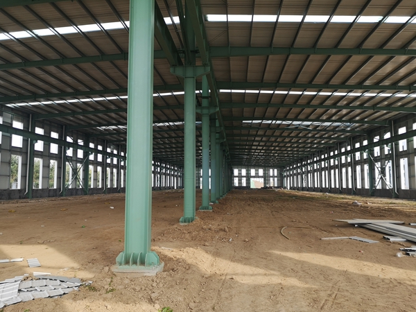 山東乾鋼金屬科技有限公司二期鋼結構工程