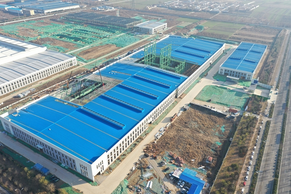 山東乾鋼金屬科技有限公司二期鋼結構工程